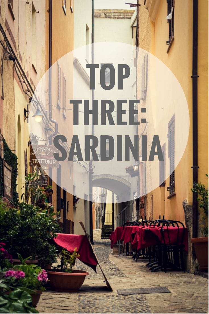 Top Three in Sardinia on What's Katie Doing? Blog